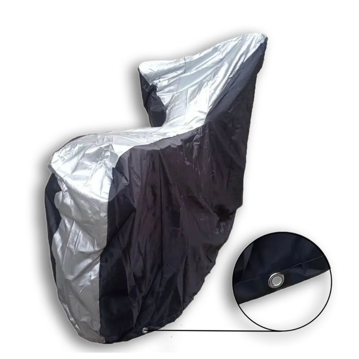 GENERICO - Carpa Pijama Para Moto Sin Maletero Impermeable Talla L