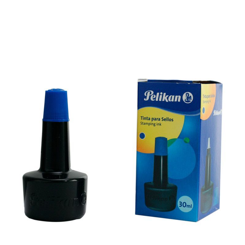 PELIKAN - Tinta Para Sellos Pelikan X 30ml Color Azul
