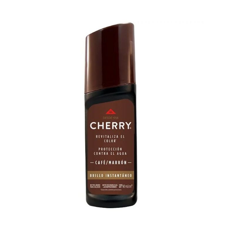 CHERRY - Betún Cherry Líquido Cafe / Marron  60ml