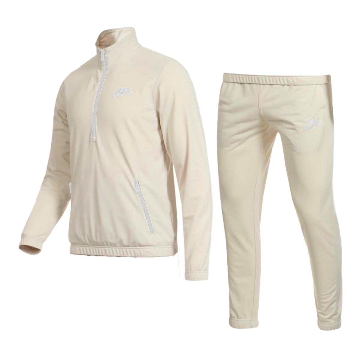 NIKE - Sudadera Nike Sportswear Sport Essentials-Beige