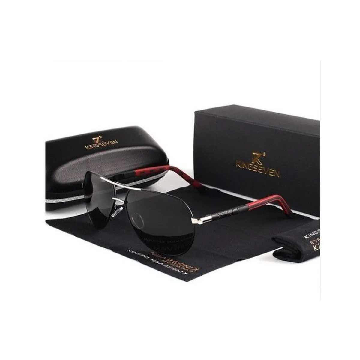 KINGSEVEN - Gafas Hombre Polarizadas  UV400 Modelo K725 Marca KingSeven