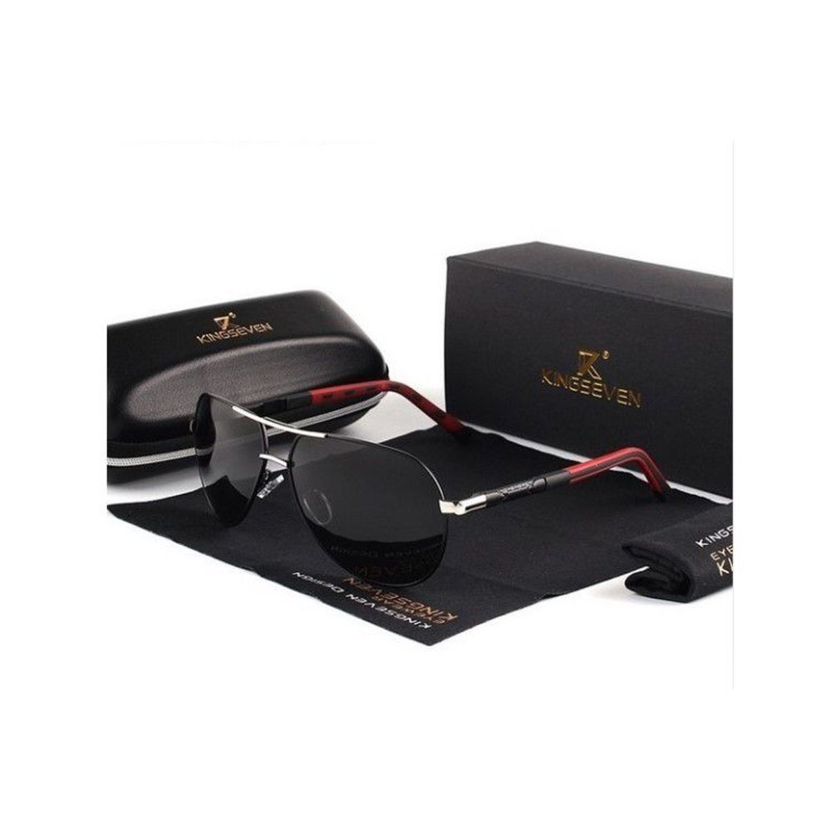 KINGSEVEN - Gafas Hombre Polarizadas  UV400 Modelo K725 Marca KingSeven