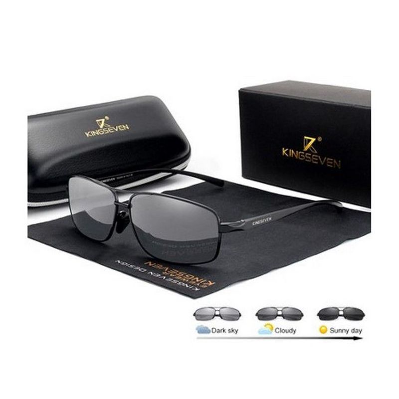 KINGSEVEN - Gafas sol Hombre Fotocromaticas  UV400 Modelo RTF2514