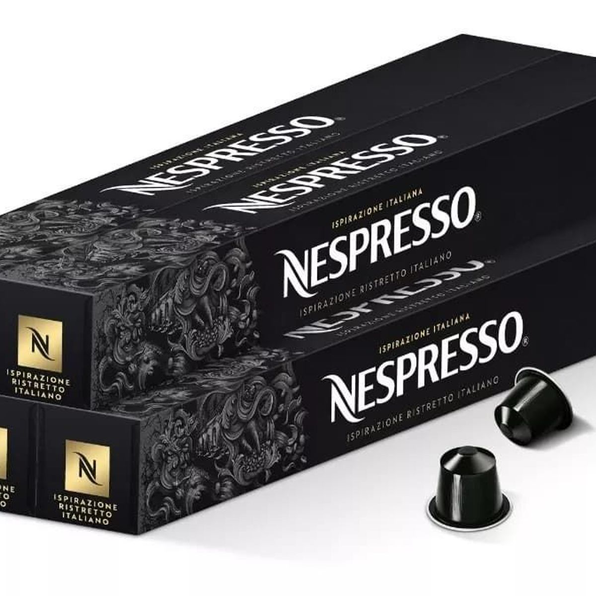 NESPRESSO - Pack Ispirazione Italiana Ristretto x 50 Cápsulas de Café Original Nespresso