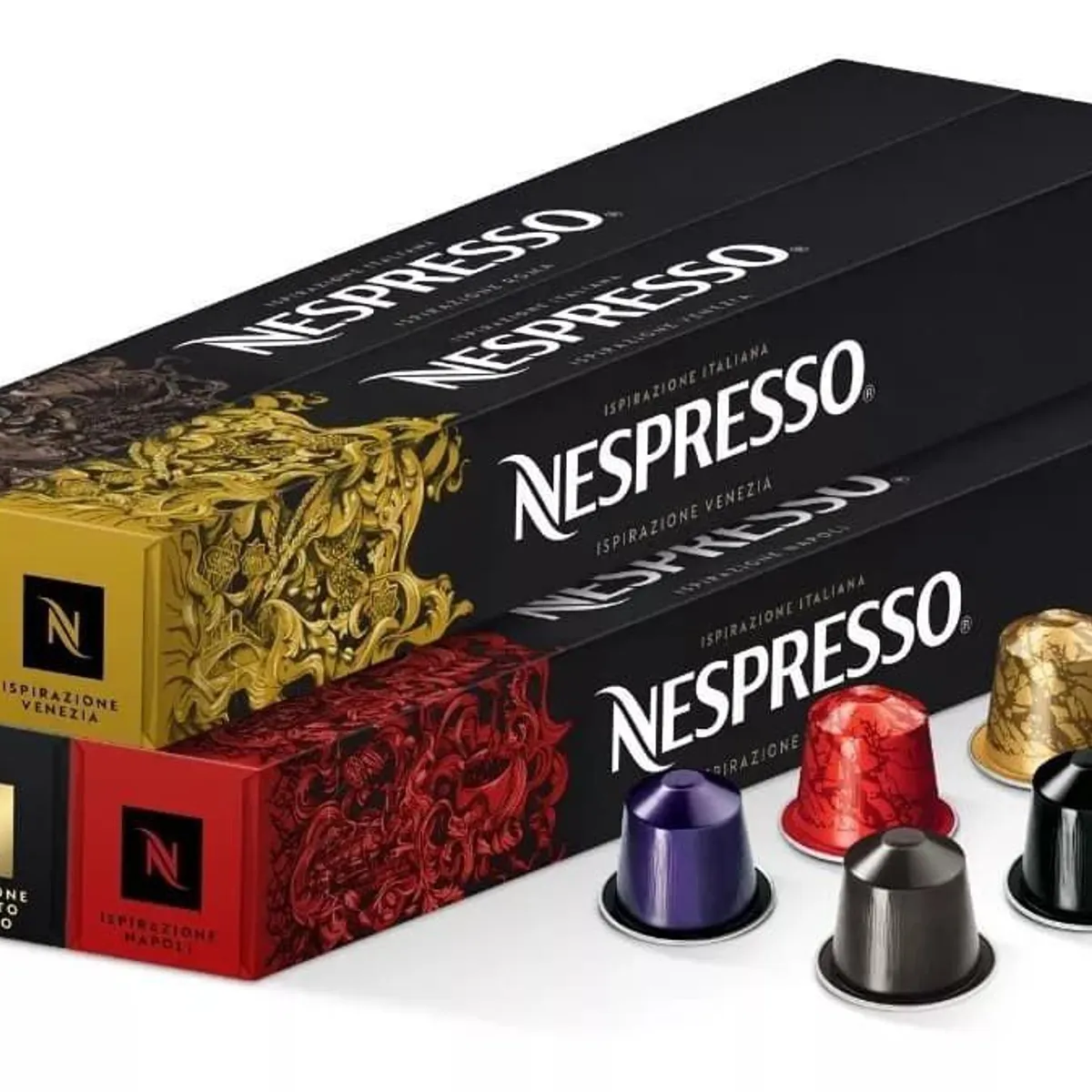 NESPRESSO - Pack Ispirazione Italiana x 50 Cápsulas de Café Original Nespresso