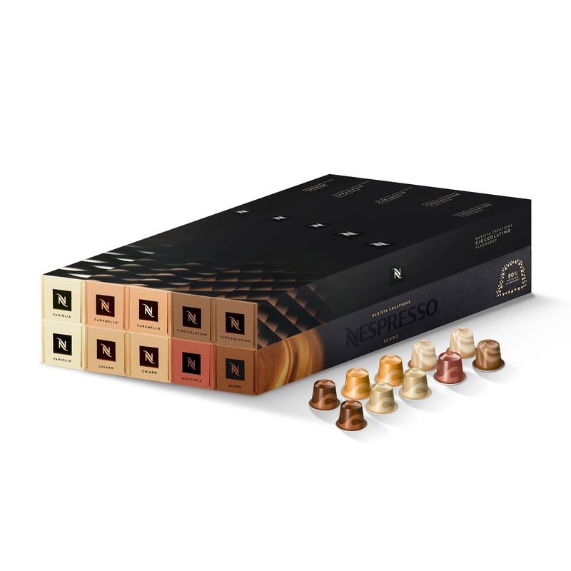 NESPRESSO - Pack Milk x 100 Cápsulas de Café Original Nespresso