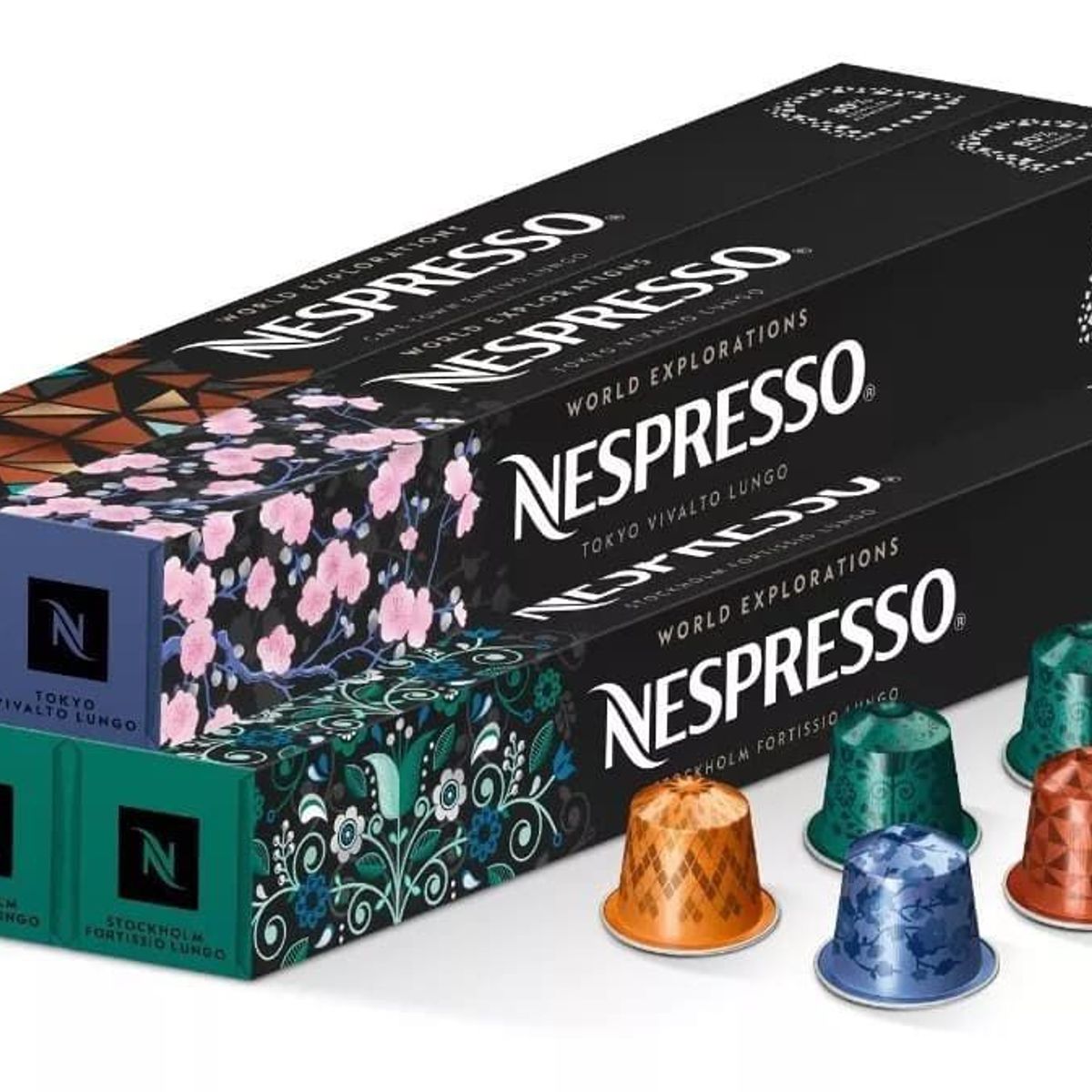 NESPRESSO - Pack Lungo x 50 Cápsulas de Café Original Nespresso