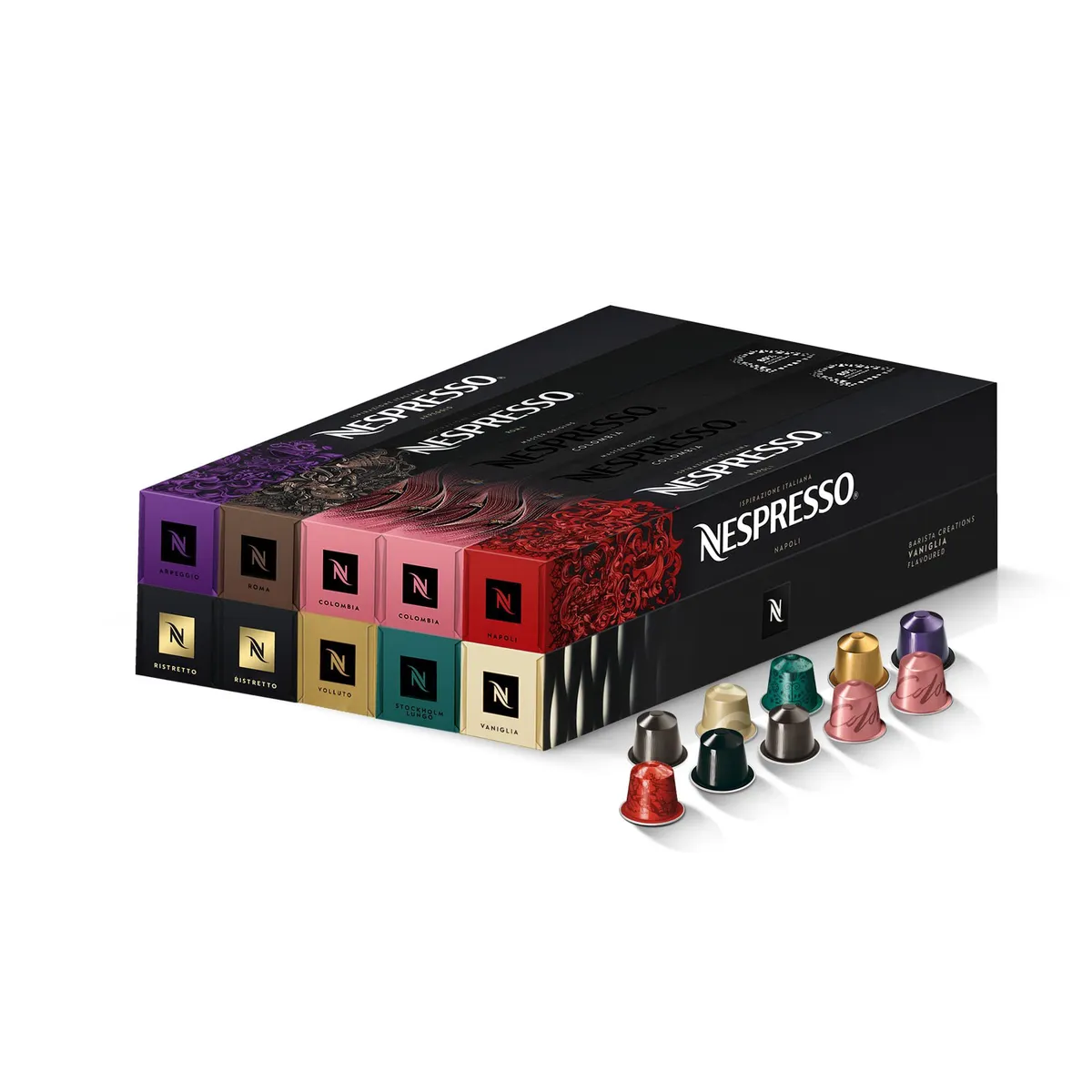 NESPRESSO - Pack Best Seller x 100 Cápsulas de Café Original Nespresso