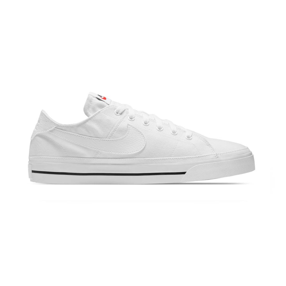 NIKE - Tenis Nike Court Legacy Cnvs-Blanco