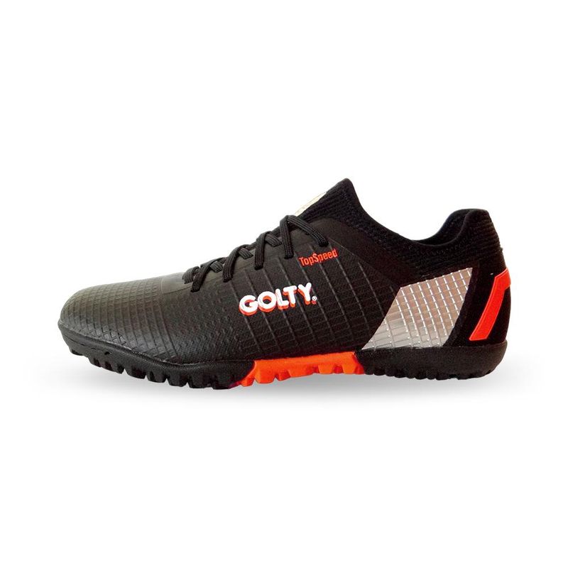 GOLTY - Zapatillas Golty Turf Pro Top Speed-Negro