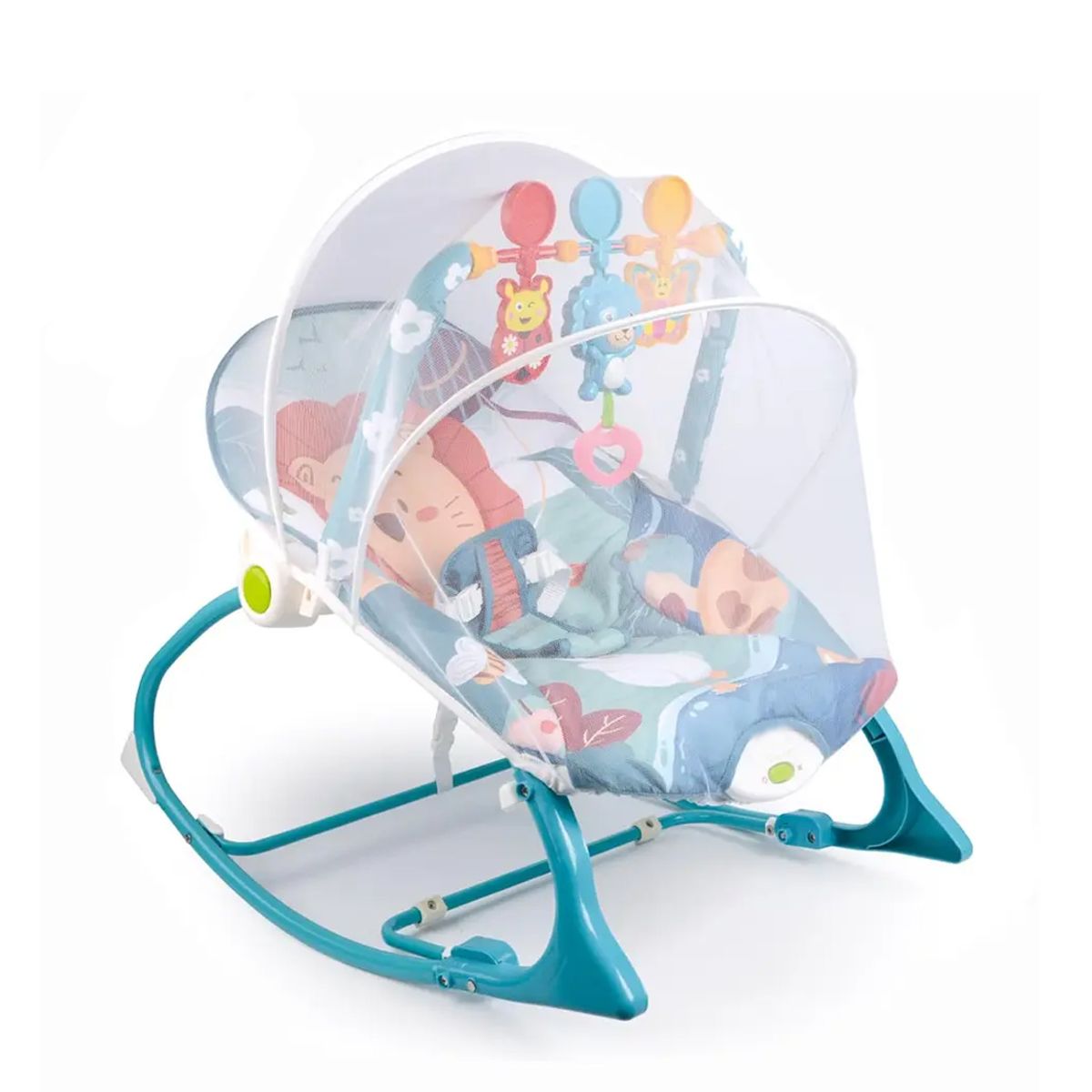 JON DI GROUP SAS - Silla Mecedora Vibradora Musical para Bebe 3 en 1 Mosquitero