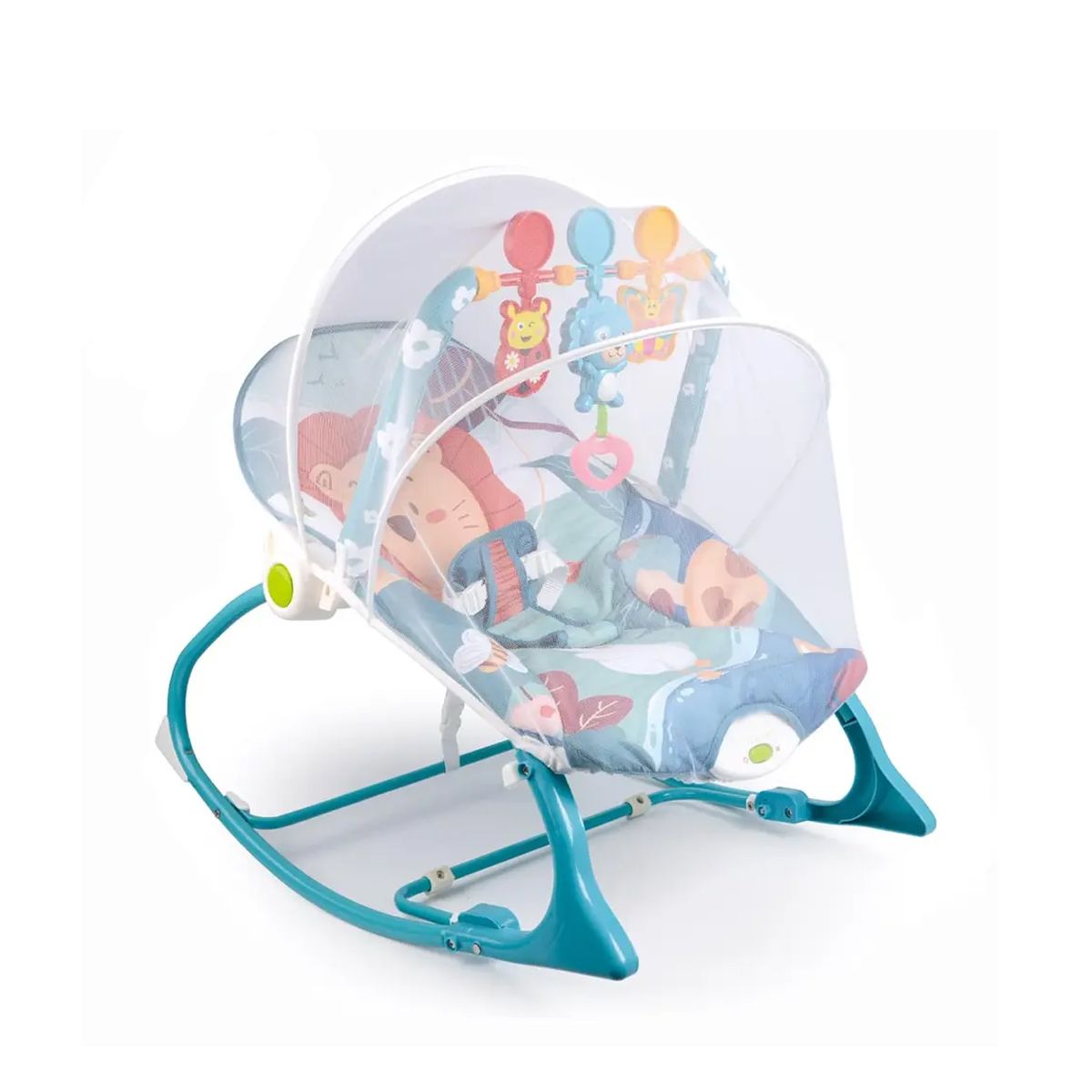 JON DI GROUP SAS - Silla Mecedora Vibradora Musical para Bebe 3 en 1 Mosquitero