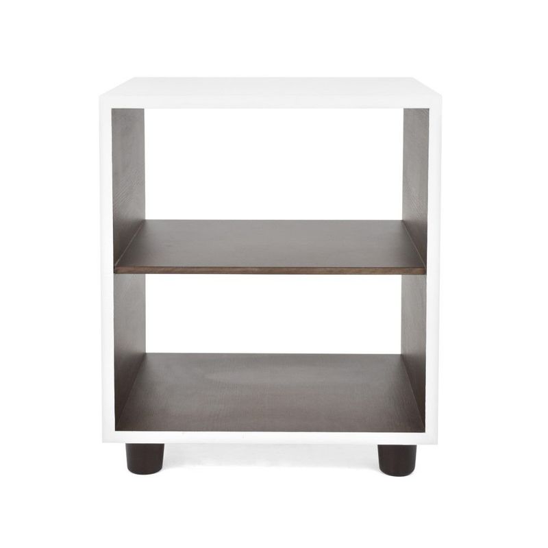 GENERICO - Mesa de Noche Santorini Blanco (40 x 34 x 48 cm)