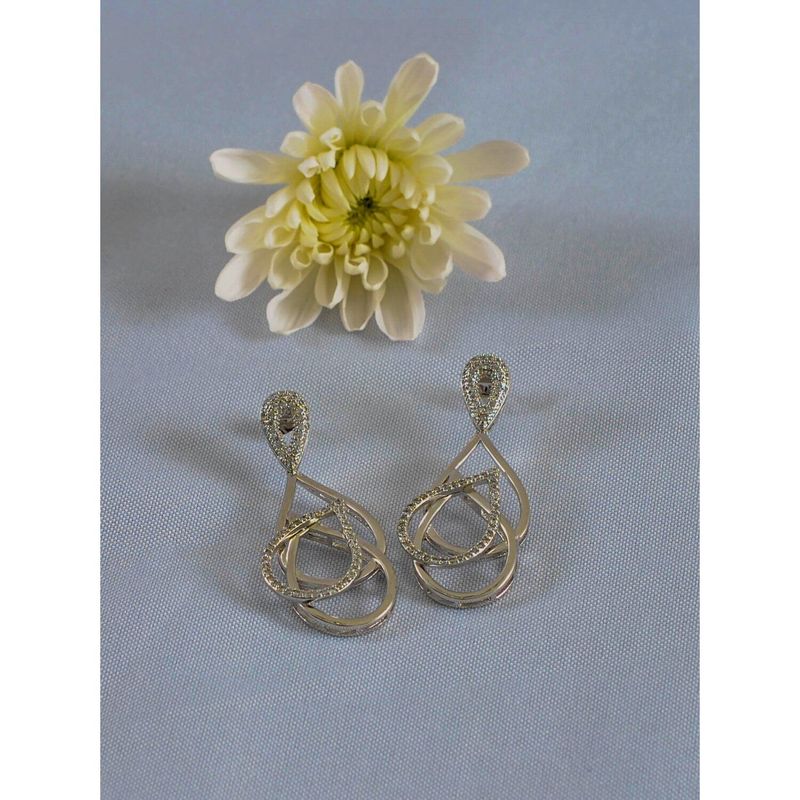 VERAMOREST - Aretes Platinados Infinite_.