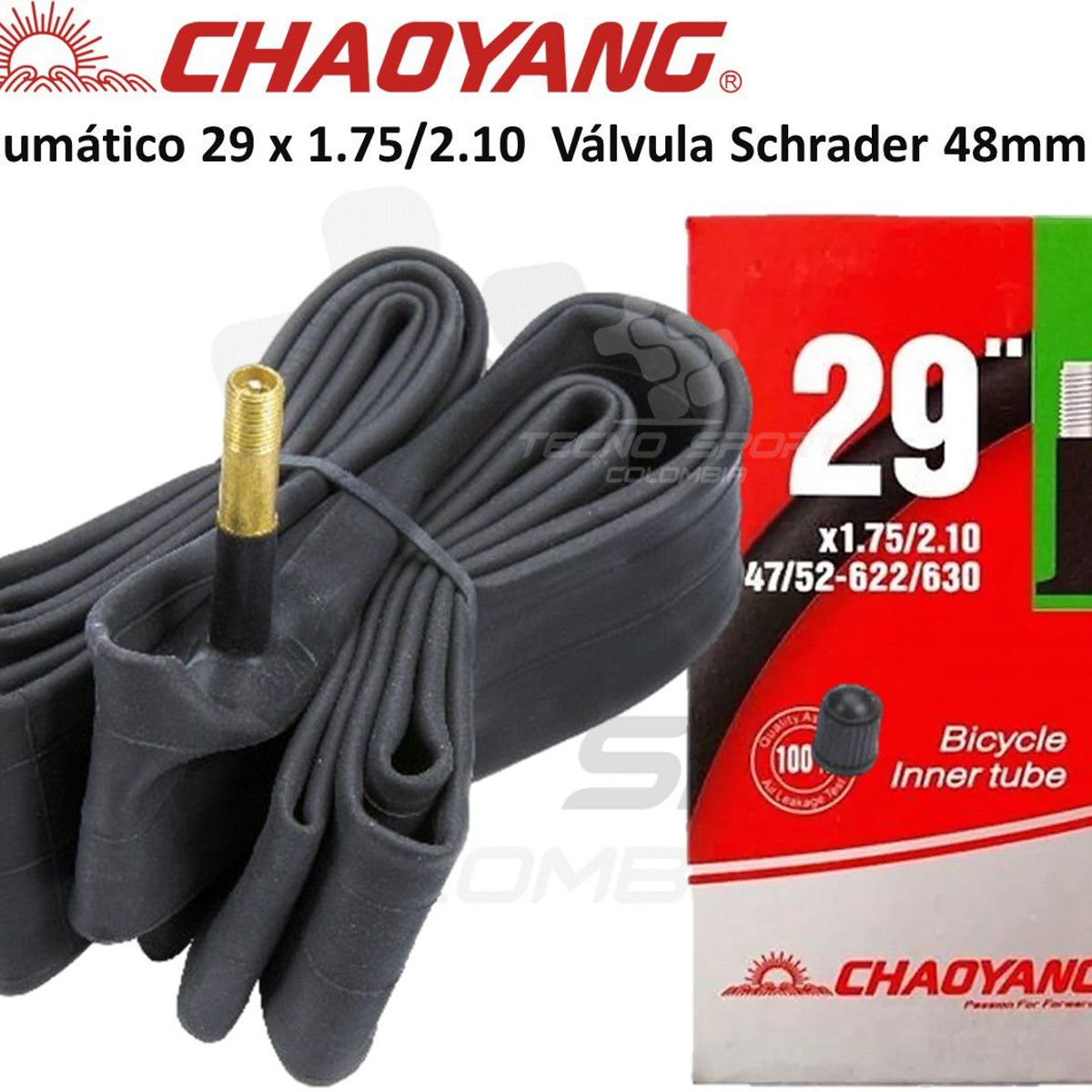 CHAOYANG - Neumatico chaoyang 29 x 1.75 /2.10 valvula 48mm bicicleta