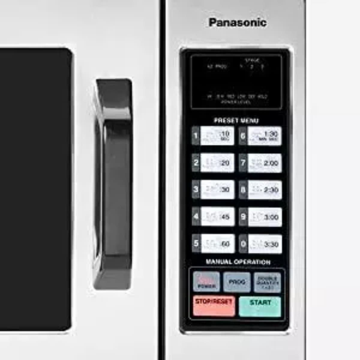 PANASONIC - Horno Panasonic Microondas Industrial 0.8 P 1000 Watts Pta Acero Inox