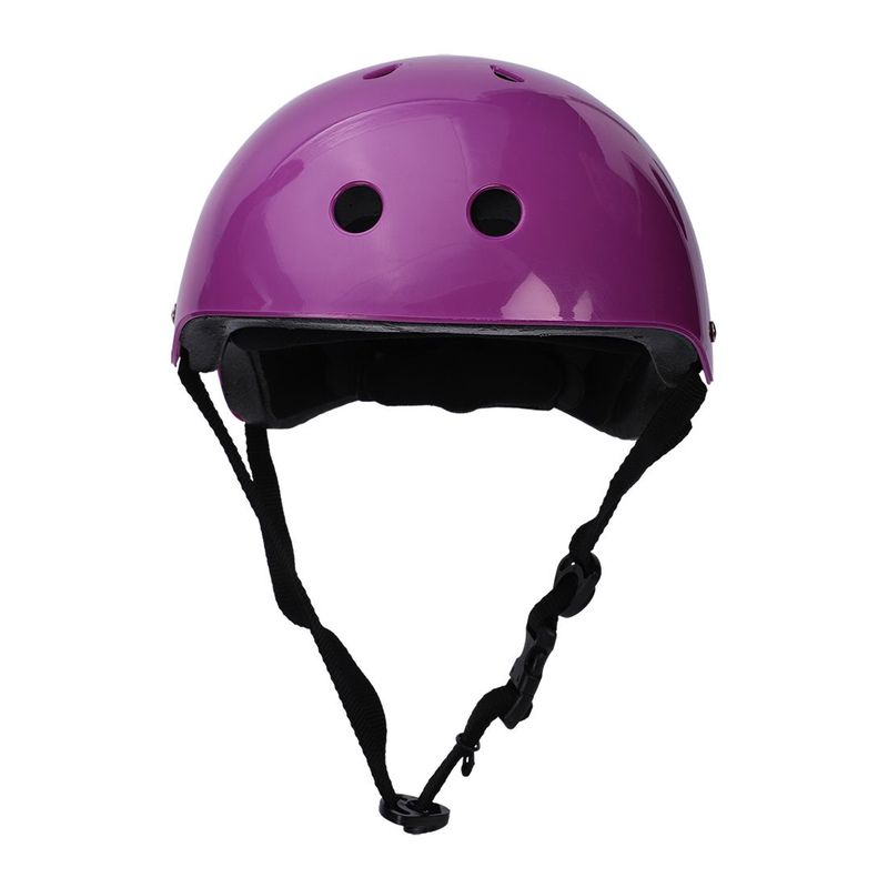 ZOOM SPORT - Casco Bicicleta Skate y Patinaje Morado T-M 54-58 cm