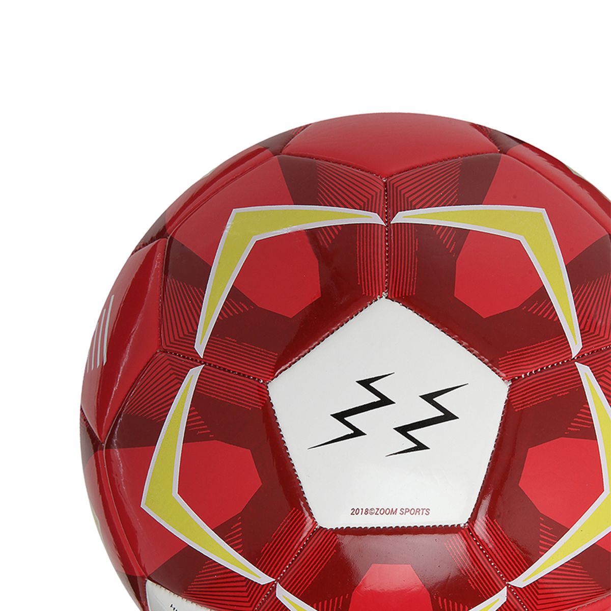 ZOOM SPORT - Balon de Futbol Sala Academy Quatro N°4 Rojo - ZOOM SPORTS