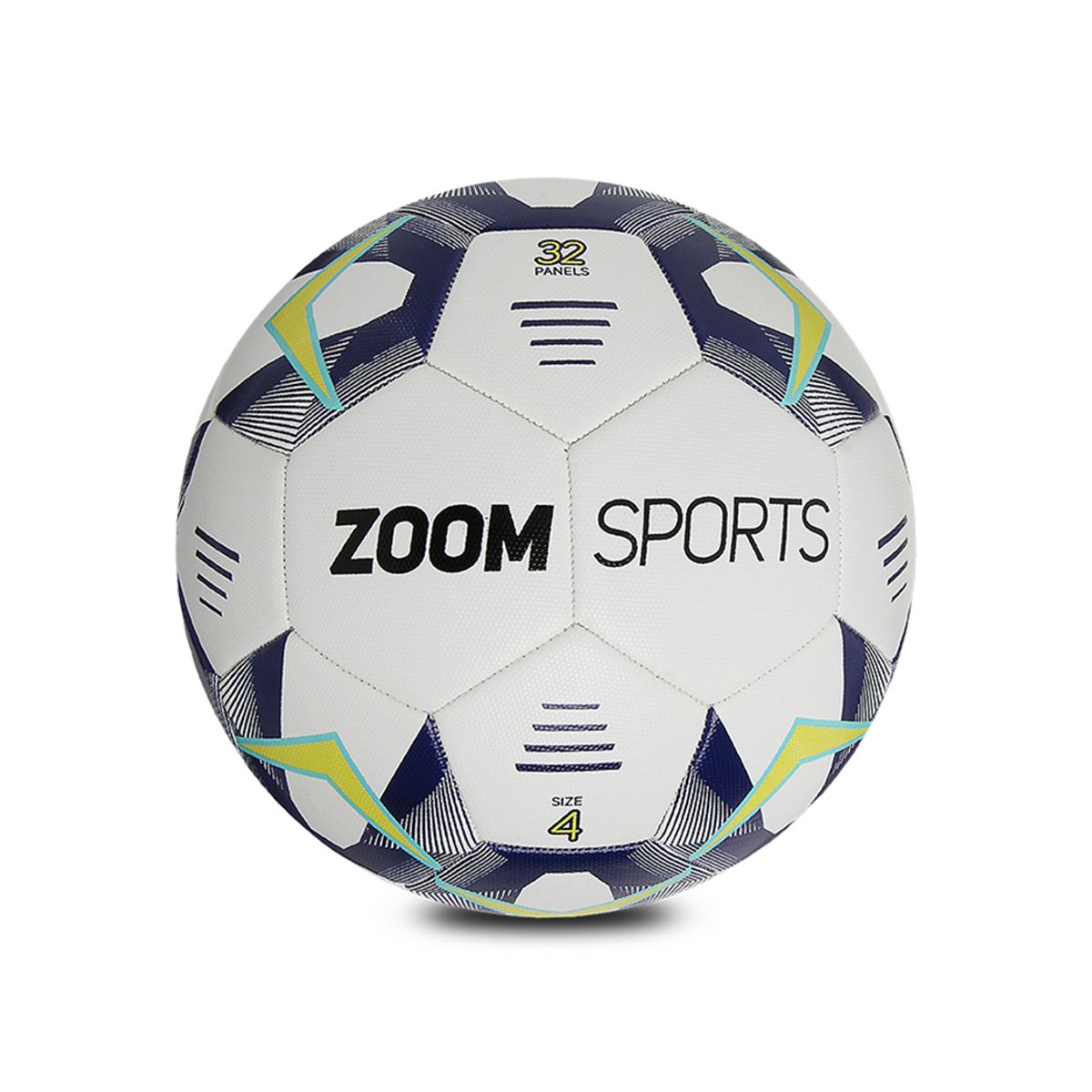 ZOOM SPORT - Balon de Futbol Sala Academy Quatro N°4 Azul ZOOM SPORTS