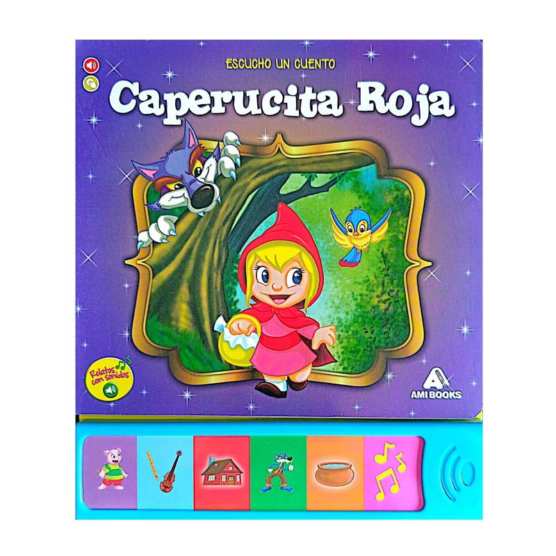 JUGANDO Y EDUCANDO - Libro Interactivo La Caperucita Roja Para Niños Y Niñas