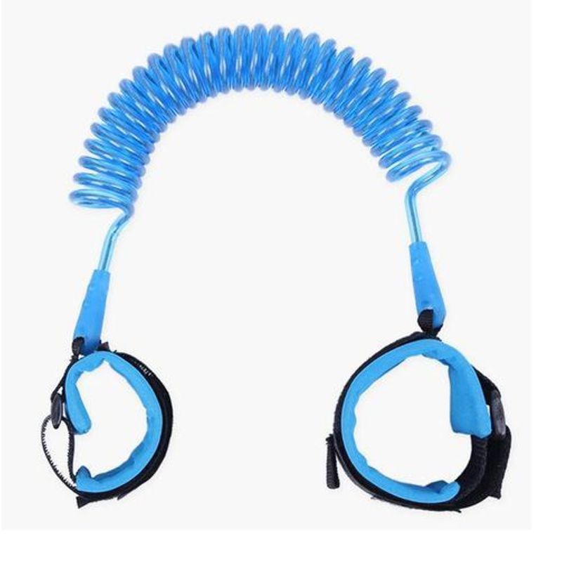 GENERICO - Manilla Brazalete  Anti perdida 1.5 Metros para niños - Azul
