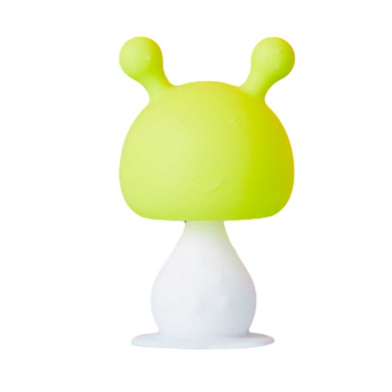GENERICO - Rasca encías para bebes diseño Hongo - Verde