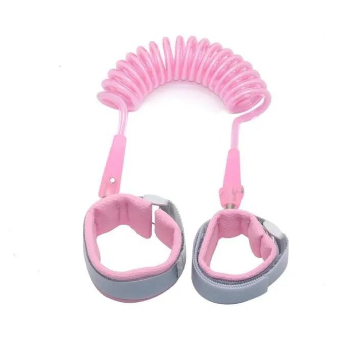 GENERICO - Manilla Brazalete  Anti perdida 1.5 Metros para niños - Rosado