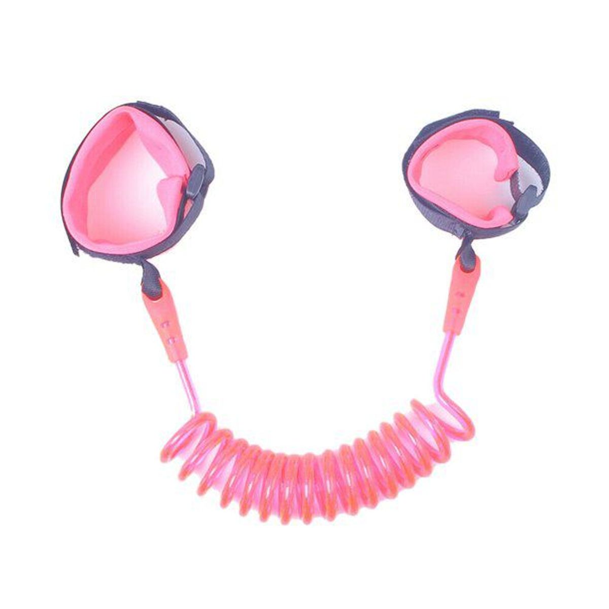 GENERICO - Manilla Brazalete  Anti perdida 1.5 Metros para niños - Rosado