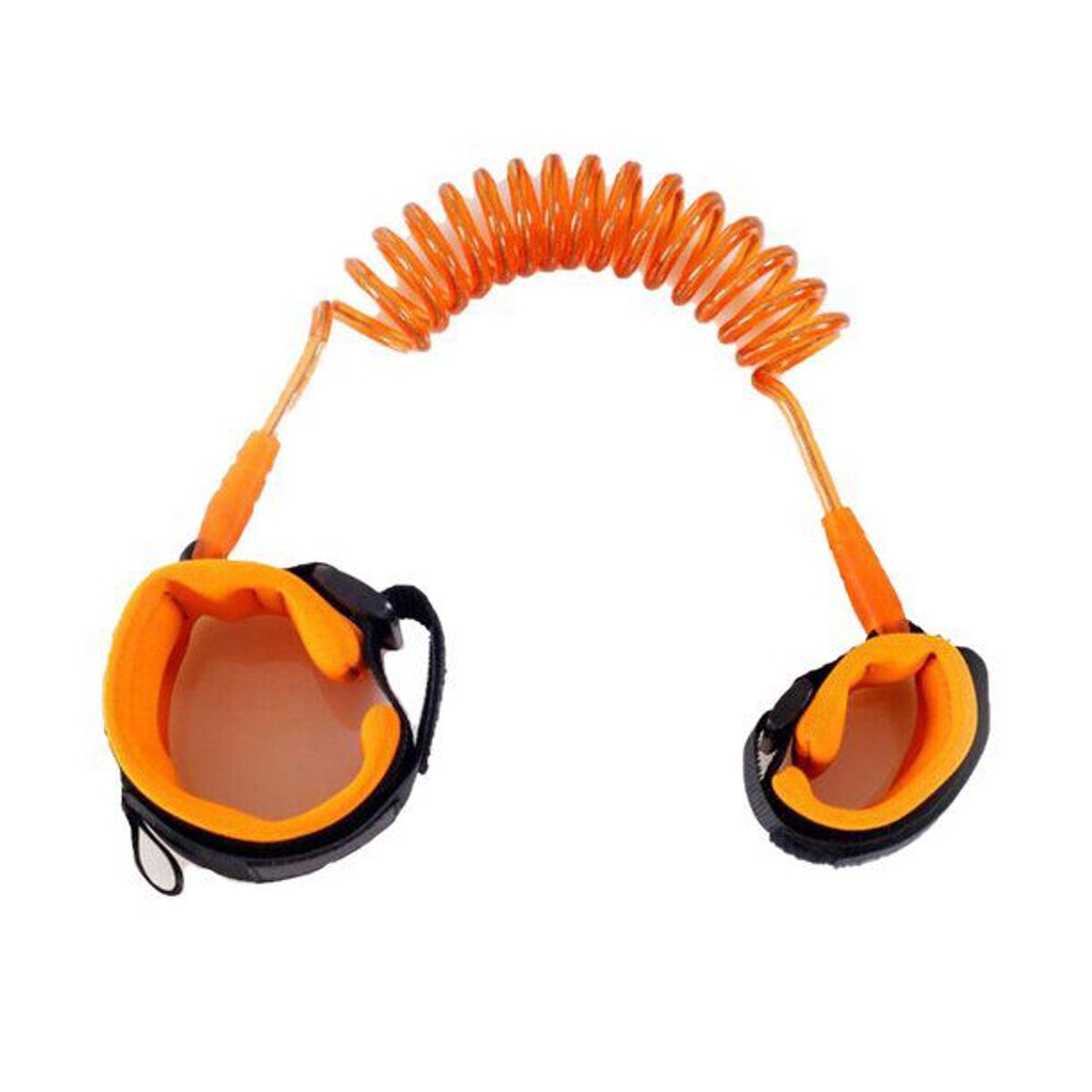 GENERICO - Manilla Brazalete  Anti perdida 1.5 Metros para niños - Naranja