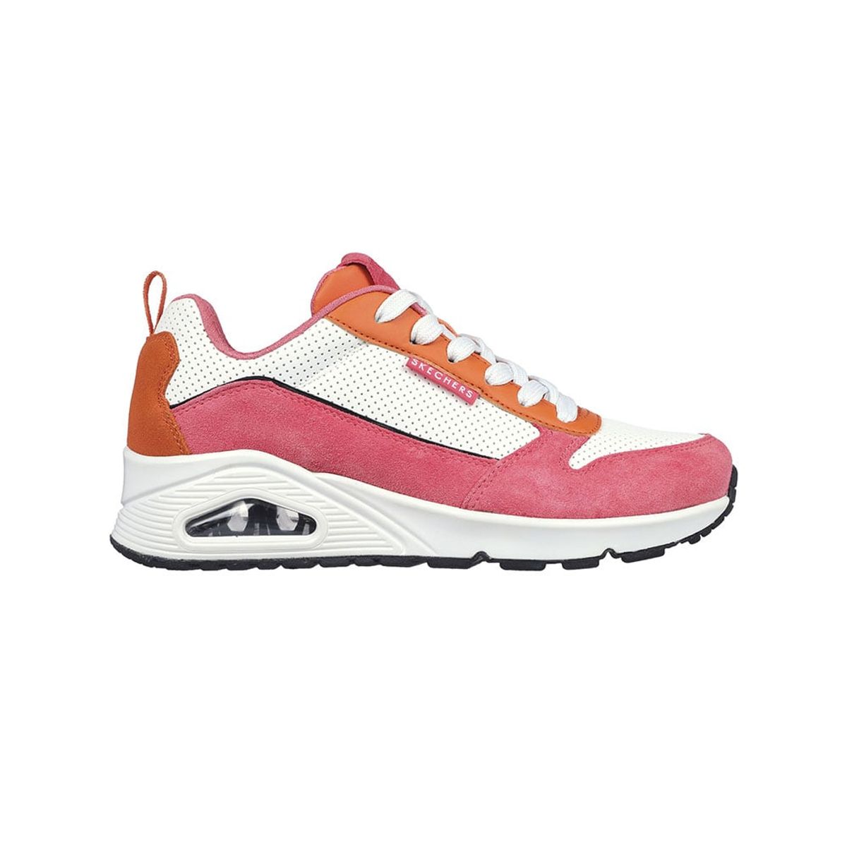 SKECHERS - Tenis Mujer Skechers Uno Much Fun - Rosado-Naranja