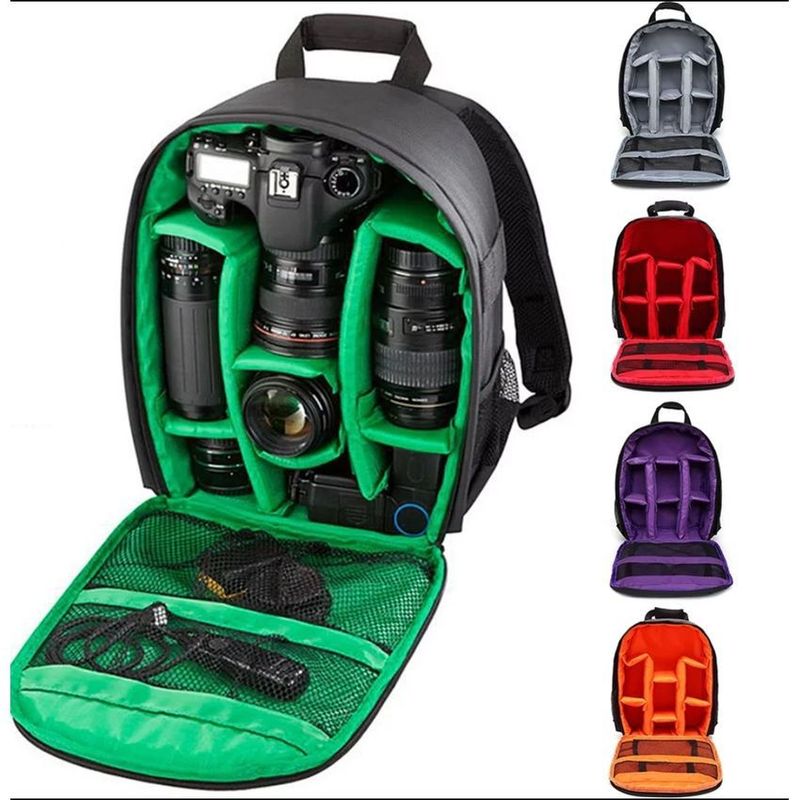 GENERICO - Mochila bolso impermeable fotografica reflex