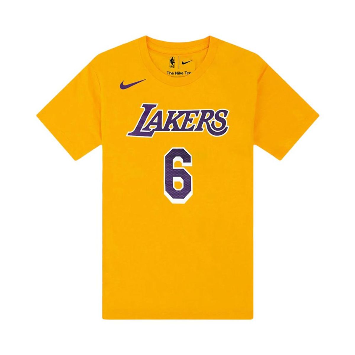 NIKE - Camiseta Nike Los Angeles Lakers Swingman-Amarillo