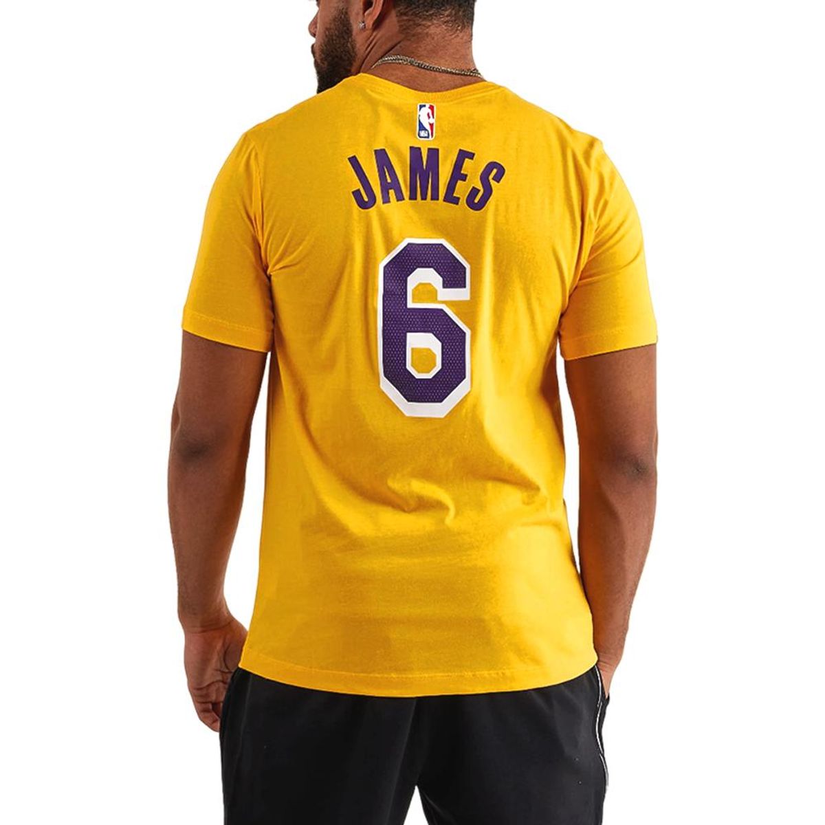NIKE - Camiseta Nike Los Angeles Lakers Swingman-Amarillo