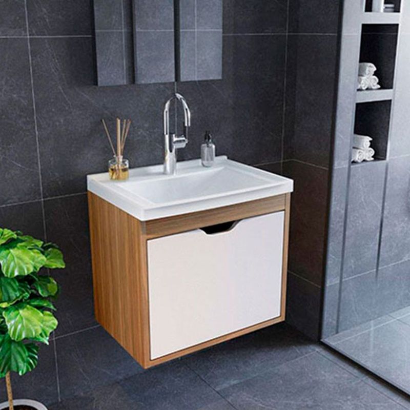 MUEBLES 2020 - MUEBLE DE BAÑO CON LAVAMANOS GRAZ TECABLANCO