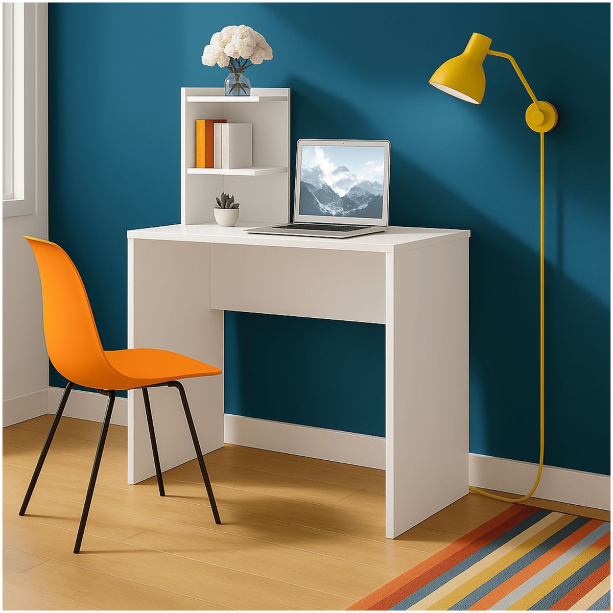 MUEBLES 2020 - Escritorio Seattle Blanco