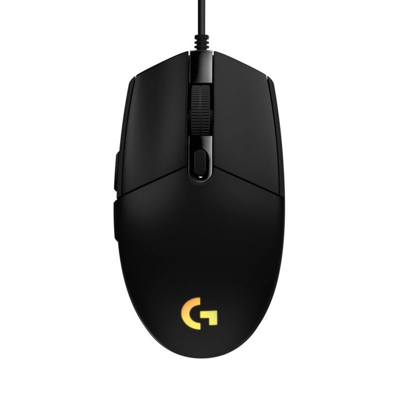 LOGITECH - Mouse Gamer Logitech Alámbrico Lightsync G203 Negro