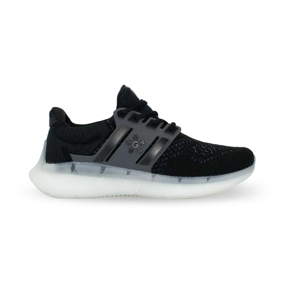 GOLTY - Tenis Golty Mesh-Negro/Blanco