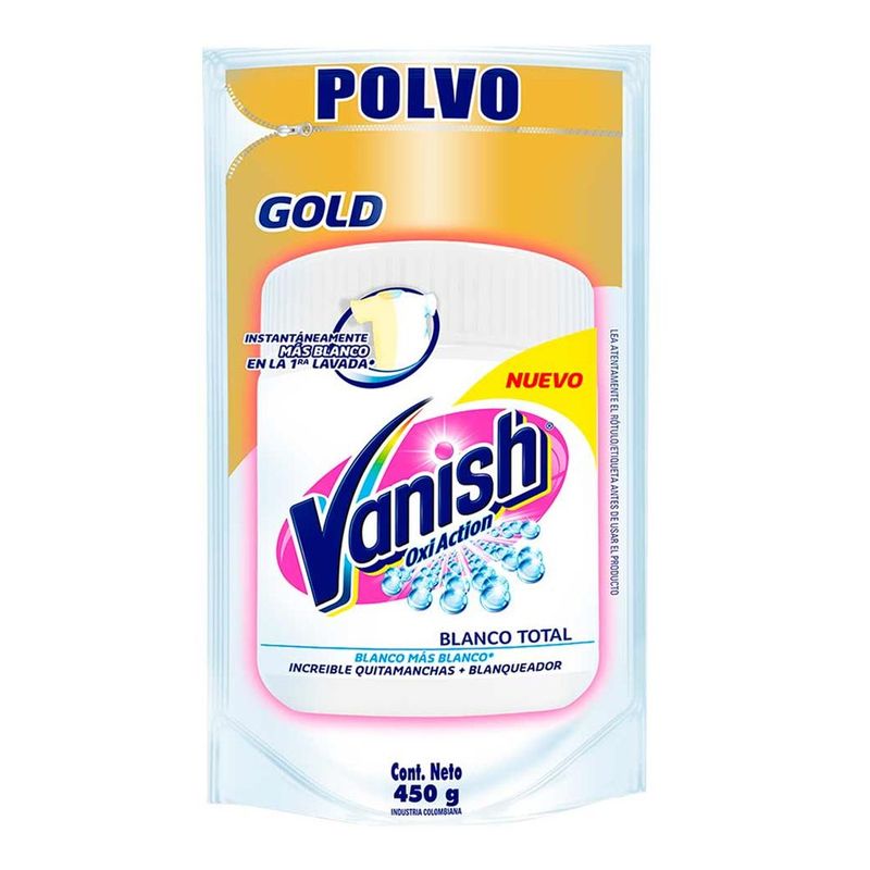 VANISH - Vanish Desmanchador en Polvo Blanco 450 Gramos