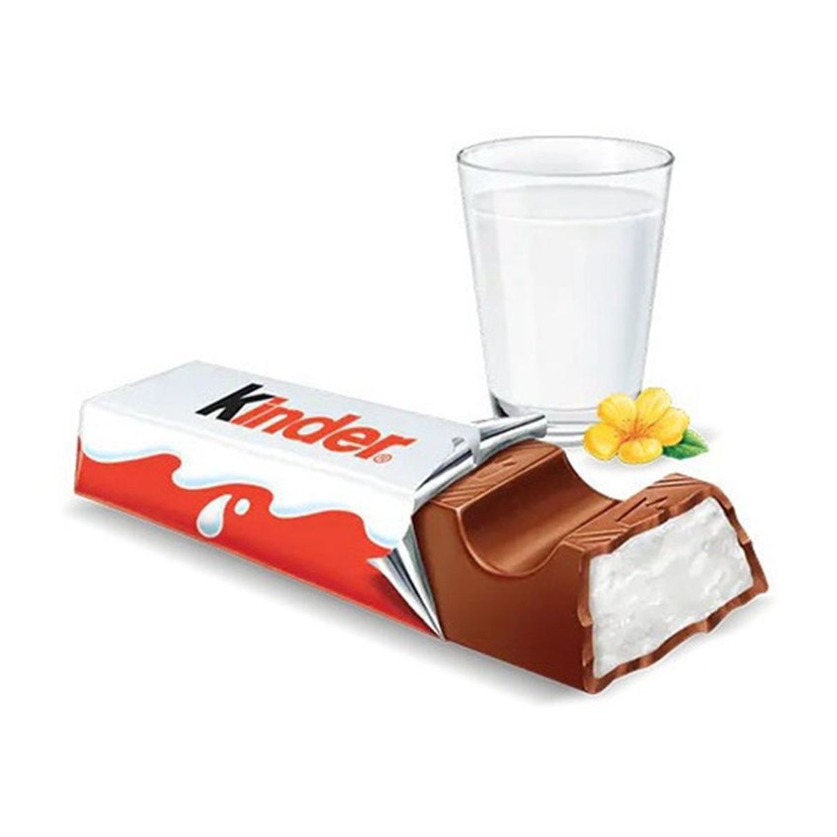 FERRERO ROCHER - Chocolate para niños kinder barra caja x 24 unidades