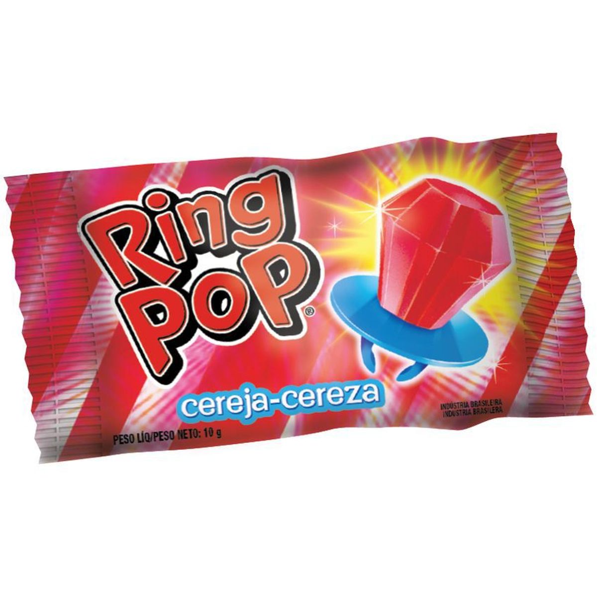 TOPPS - Anillos dulces chupetes ring pop caja x 12 unid