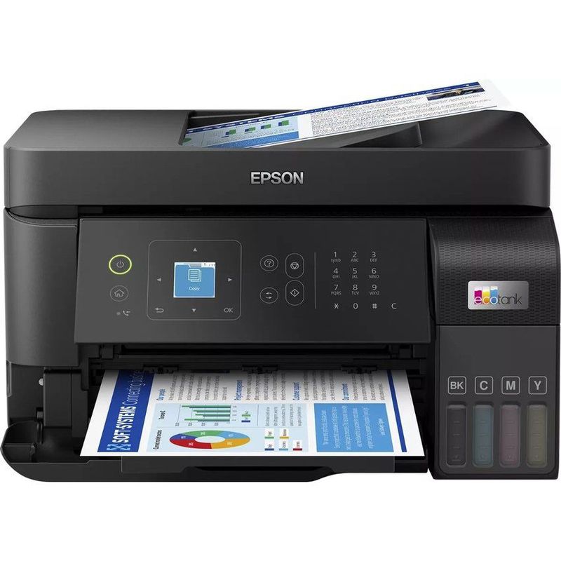 EPSON - Impresora Multifuncional Ecotank EPSON L5590 ADF - WiFi.