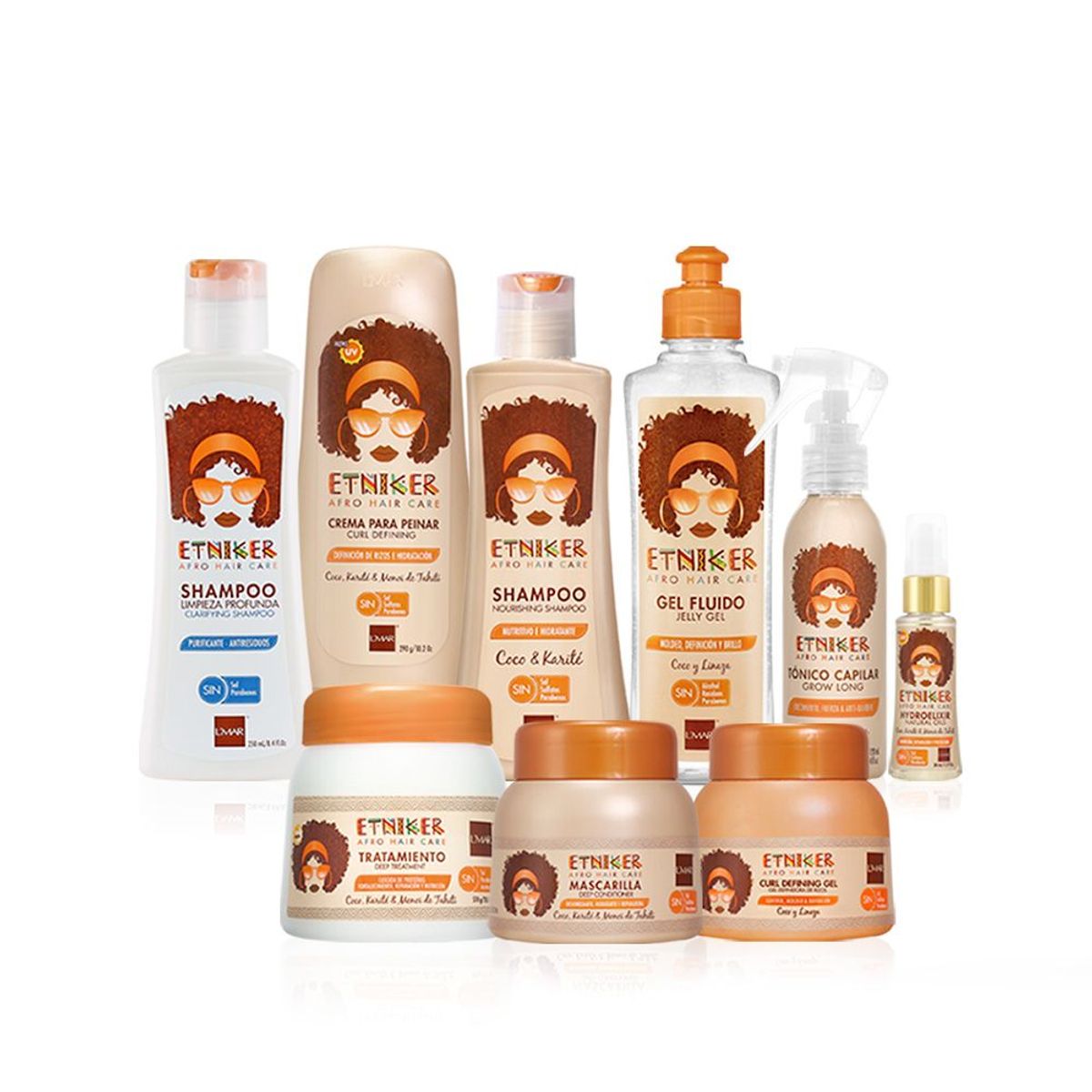 LMAR - KIT ETNIKER -  limpieza acondicionamiento nutrición definición