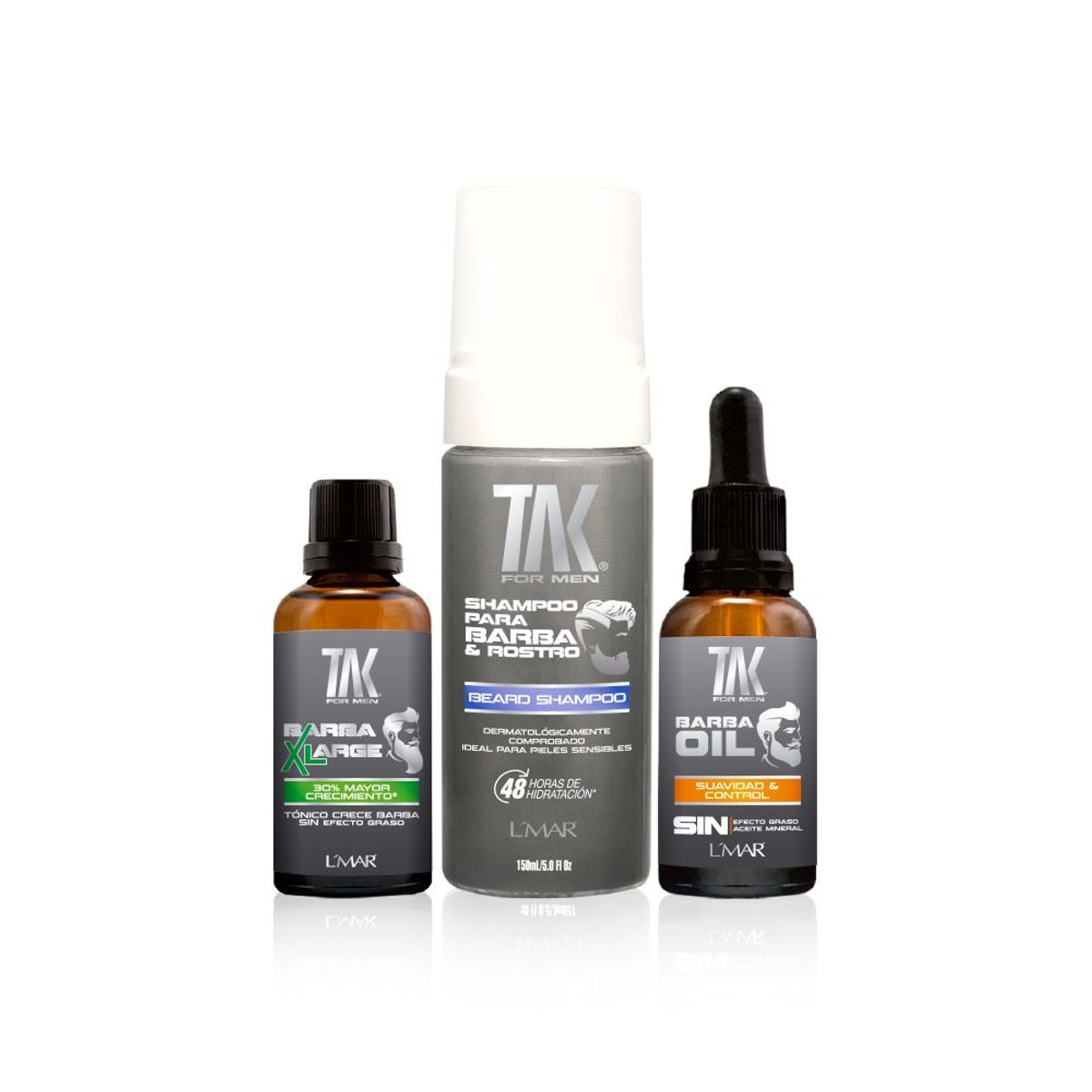 LMAR - KIT TAC FOR MEN para cuidado barba tac formen