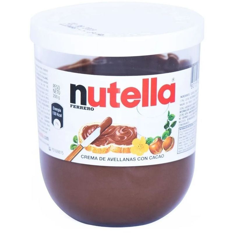 FERRERO ROCHER - Crema de avellanas nutella tarro x 200gr