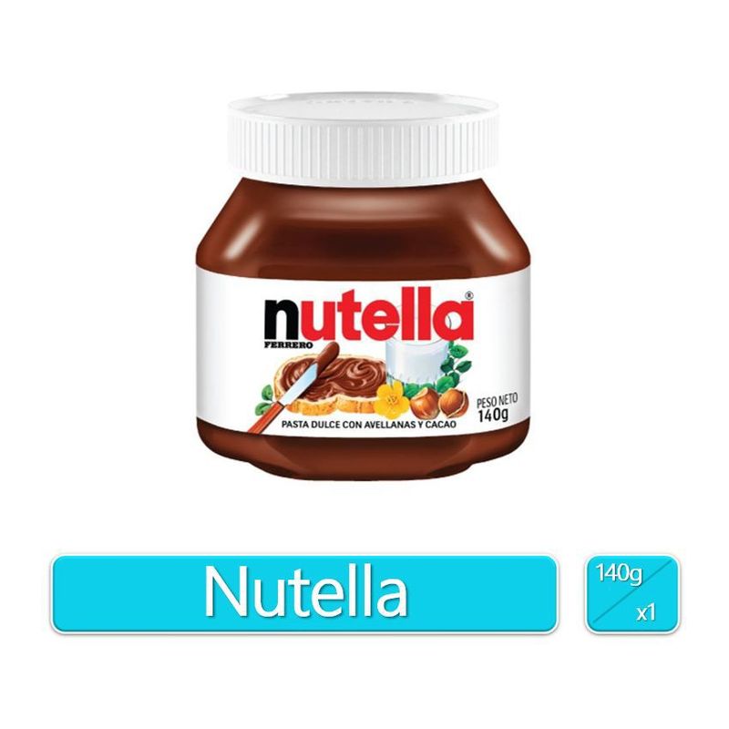 FERRERO ROCHER - Crema de avellanas nutella tarro x 140gr