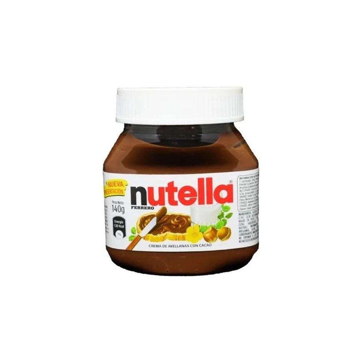 FERRERO ROCHER - Crema de avellanas nutella tarro x 140gr