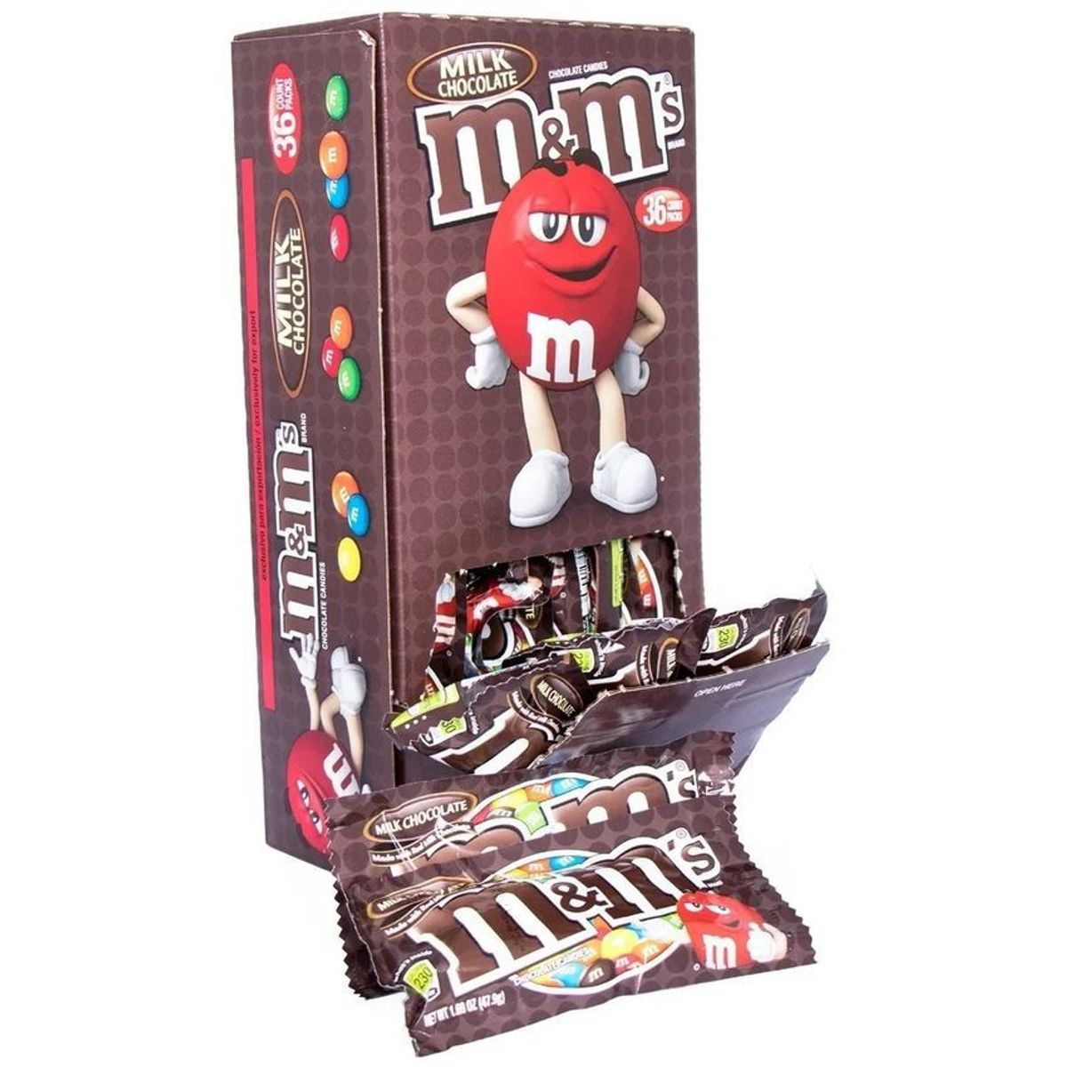 GENERICO - Chocolates mym milk chocolate caja x 36 sobres