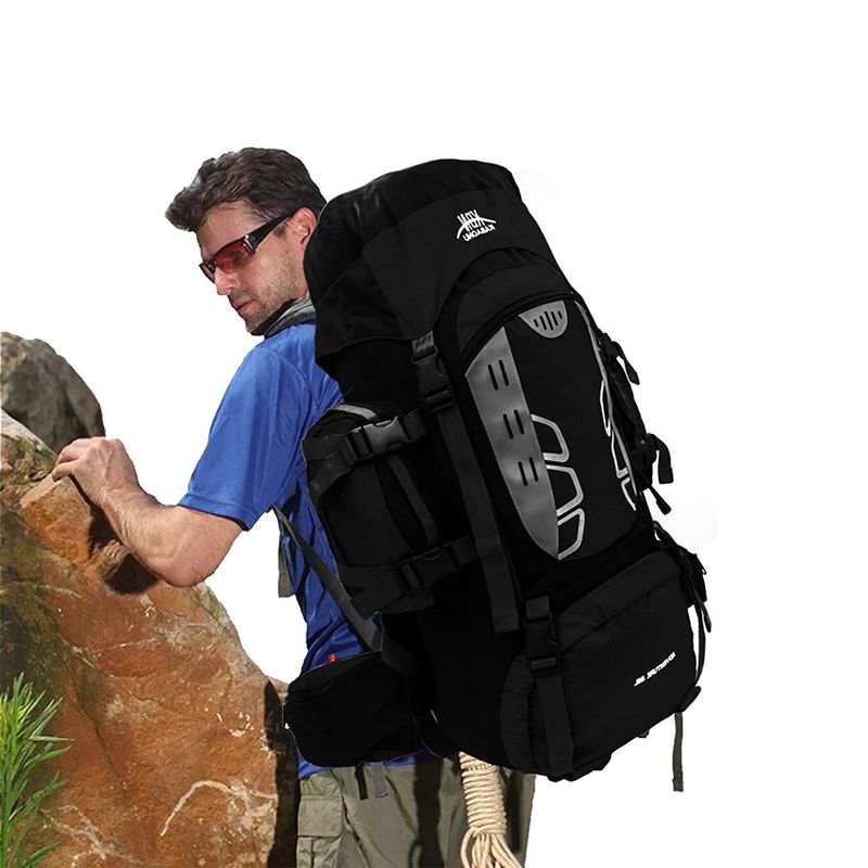GENERICO - Morral Maleta Mochila Camping 75 litros Impermeable Viajes