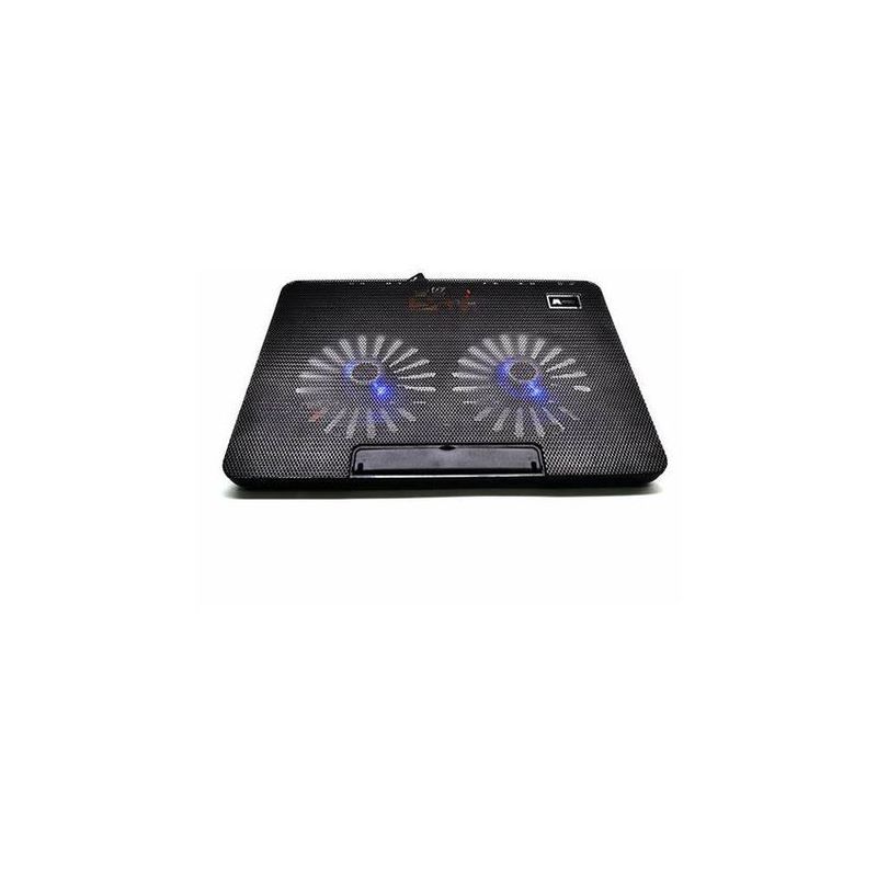JALTECH - Base refrigerante reclinable negra usb jaltech