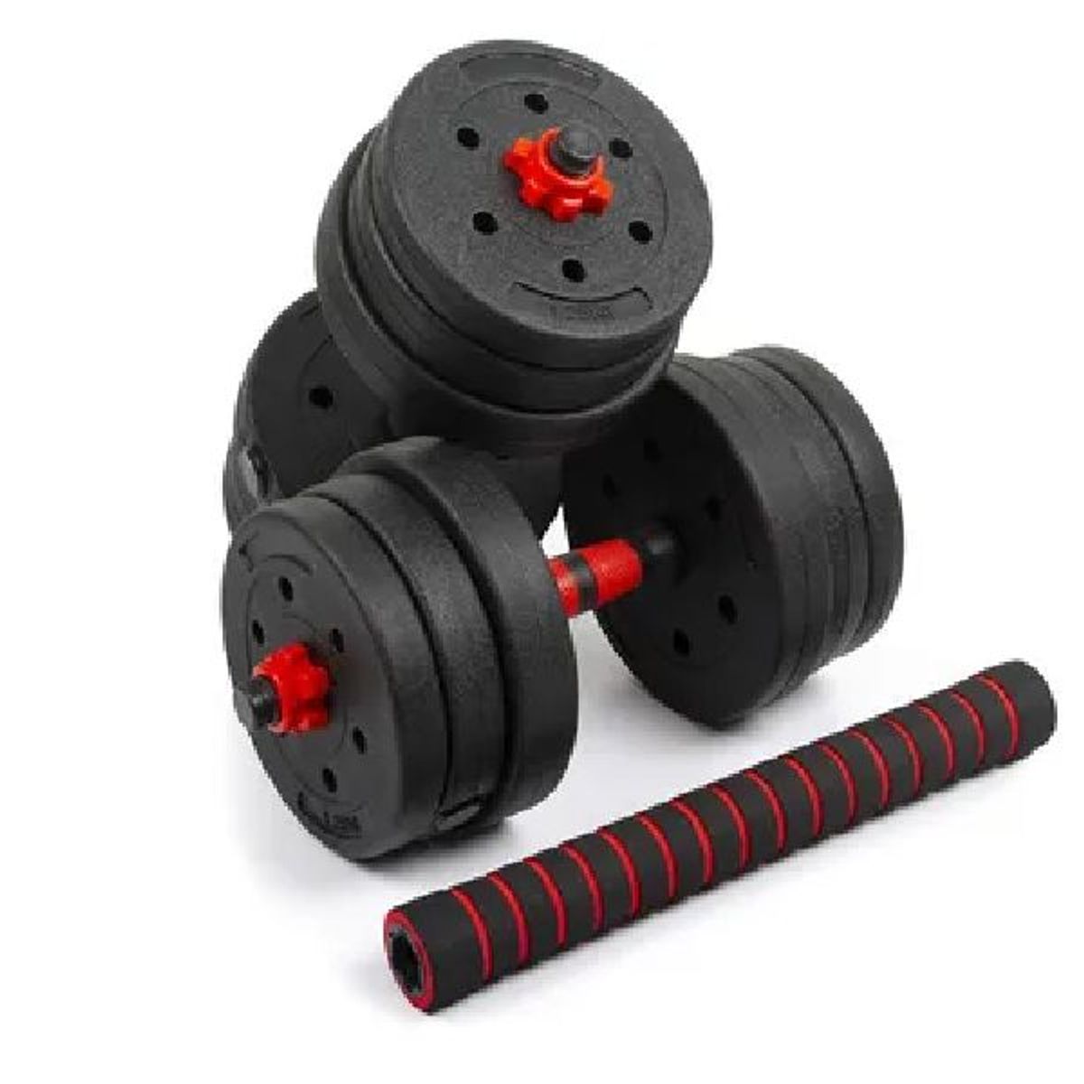 GENERICO - Kit de pesas termoforradas 20 Kg